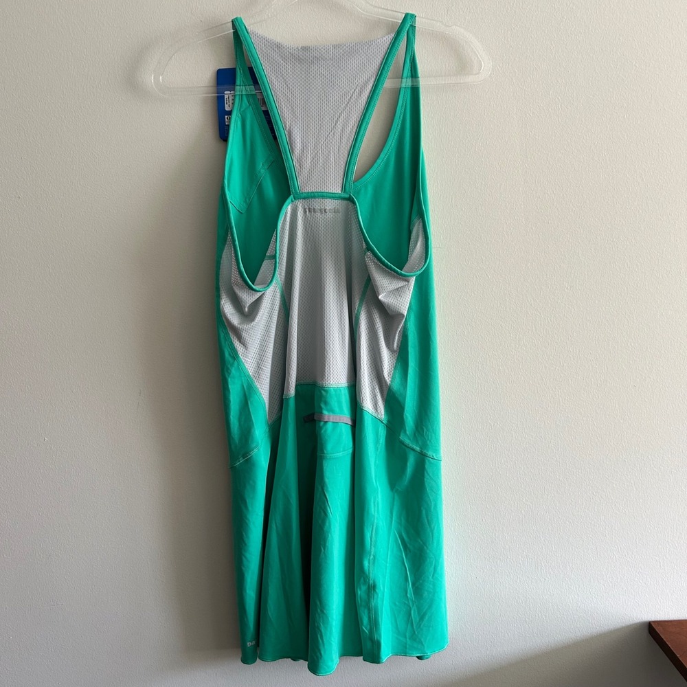 Patagonia All Weather Dress Green Large Trail Running Slim Fit 24672 DSTQ SP14 - Picture 6 of 7